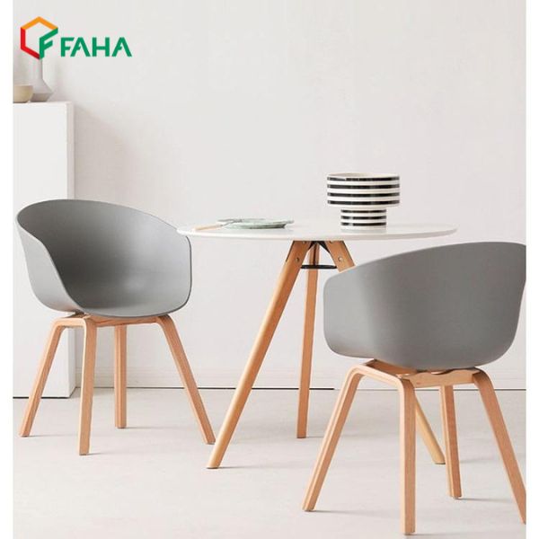 Ghe cafe ghe eames hay chan co dinh FH257 |