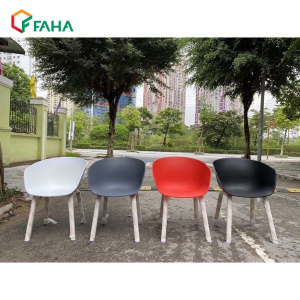 Ghe cafe ghe eames hay chan co dinh FH259 |