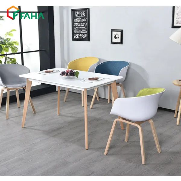 ghe cafe ghe eames hay dem co dinh fh278 |