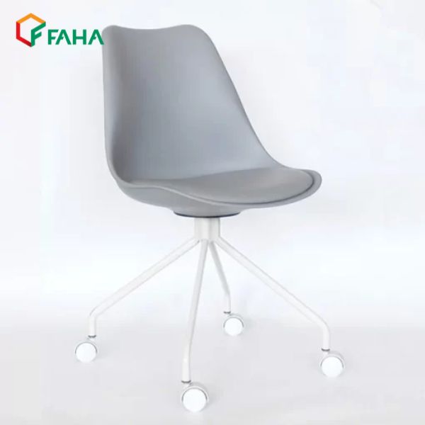 ghe cafe ghe eames mat dem xoay banh xe 13 |