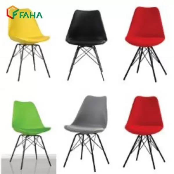 ghe cafe ghe eames nhua mat dem chan sat son tinh dien fh10 2 |