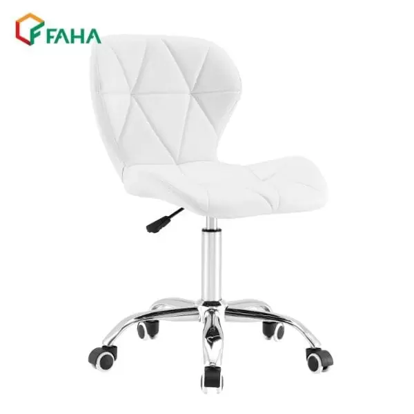 ghế cafe- ghế eames tam giác xoay có bánh xe FH46