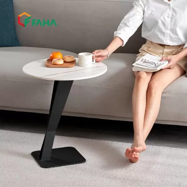 Bàn Trà Sofa - Tab Sofa Mặt Đá Ceramic