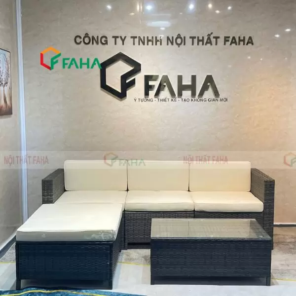 Bàn Ghế Sofa Mây Nhựa Cao Cấp Xuất Khẩu MN87