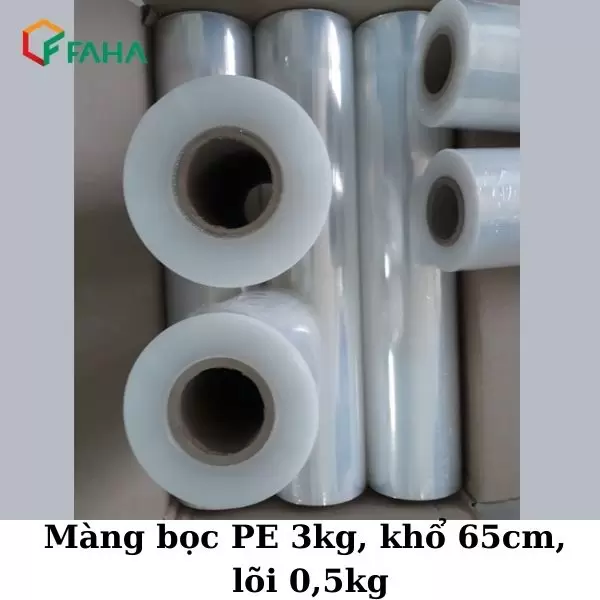 màng pe 3kg khổ 65cm