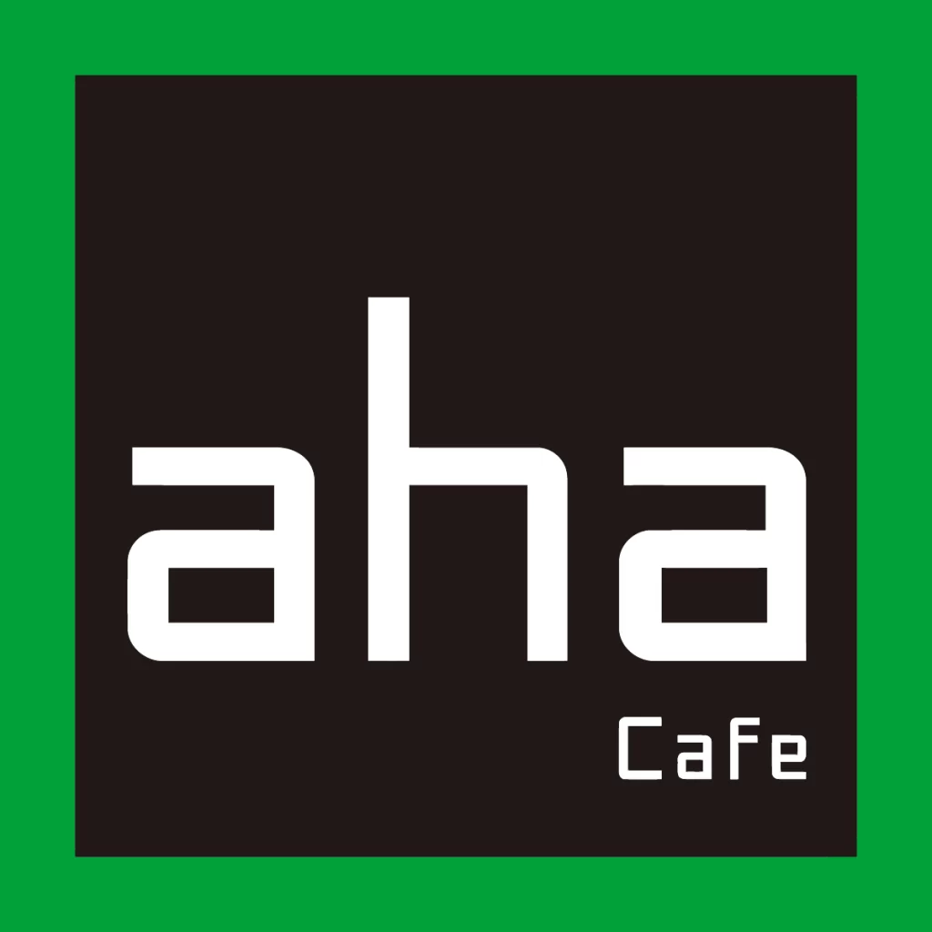 Logo aha cafe |