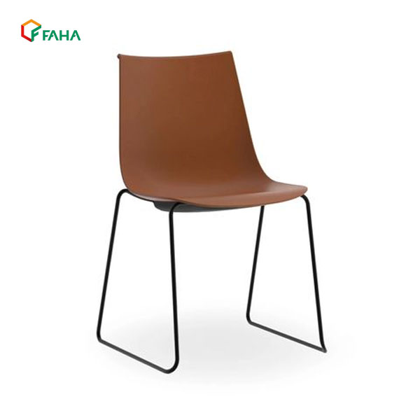 Ghế Cafe AME Nhựa Chân Sắt FH438