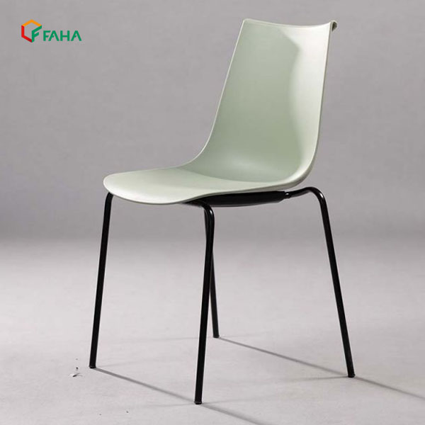 Ghế Cafe Nhựa Chân Sắt FH437