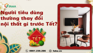 Người tiêu dùng thường thay đổi nội thất gì trước Tết